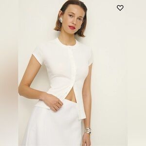 Reformation Raelynn Knit Top
